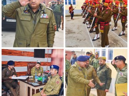 IGP Kashmir Zone holds security review meeting in Anantnag dist | IGP Kashmir Zone holds security review meeting in Anantnag dist