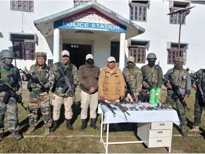 Security forces recover 5 looted arms in Manipur, nab militant | Security forces recover 5 looted arms in Manipur, nab militant