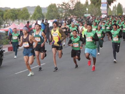 Assam Rifles organises half marathon in Shillong | Assam Rifles organises half marathon in Shillong Assam Rifles organises half marathon in Shillong | Assam Rifles organises half marathon in Shillong