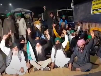 Delhi-like stir by farmers begins at Chandigarh borders | Delhi-like stir by farmers begins at Chandigarh borders