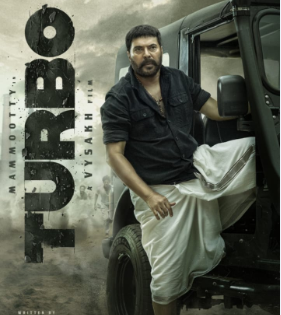 Mammootty unveils blazing, gritty first look for ‘Turbo’ | Mammootty unveils blazing, gritty first look for ‘Turbo’