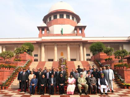 President Murmu launches Virtual Justice Clock, unveils statue of Dr B.R. Ambedkar in SC | President Murmu launches Virtual Justice Clock, unveils statue of Dr B.R. Ambedkar in SC President Murmu launches Virtual Justice Clock, unveils statue of Dr B.R. Ambedkar in SC | President Murmu launches Virtual Justice Clock, unveils statue of Dr B.R. Ambedkar in SC