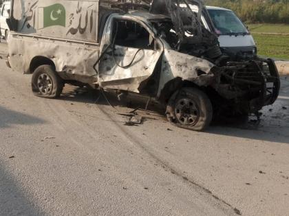 2 civilians killed, 3 soldiers among 10 injured in suicide attack on Pak Army convoy | 2 civilians killed, 3 soldiers among 10 injured in suicide attack on Pak Army convoy 2 civilians killed, 3 soldiers among 10 injured in suicide attack on Pak Army convoy | 2 civilians killed, 3 soldiers among 10 injured in suicide attack on Pak Army convoy