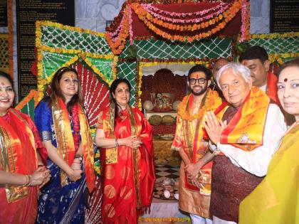 Thackeray Jr. unveils 500-year old renovated temple in Mathura | Thackeray Jr. unveils 500-year old renovated temple in Mathura Thackeray Jr. unveils 500-year old renovated temple in Mathura | Thackeray Jr. unveils 500-year old renovated temple in Mathura