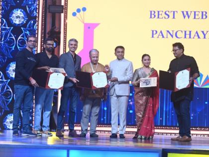 IFFI 2023: Panchayat 2' wins inaugural OTT award for Best Web Series | IFFI 2023: Panchayat 2' wins inaugural OTT award for Best Web Series IFFI 2023: Panchayat 2' wins inaugural OTT award for Best Web Series | IFFI 2023: Panchayat 2' wins inaugural OTT award for Best Web Series