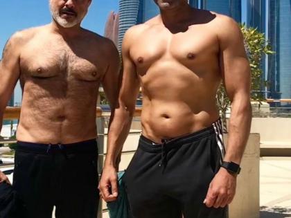 Anil Kapoor drops shirtless pic with 'Animal Ka Enemy' Bobby Deol | Anil Kapoor drops shirtless pic with 'Animal Ka Enemy' Bobby Deol Anil Kapoor drops shirtless pic with 'Animal Ka Enemy' Bobby Deol | Anil Kapoor drops shirtless pic with 'Animal Ka Enemy' Bobby Deol