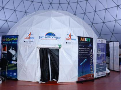 Chandrayaan-3 pavilion a hit at B'luru Tech Summit | Chandrayaan-3 pavilion a hit at B'luru Tech Summit Chandrayaan-3 pavilion a hit at B'luru Tech Summit | Chandrayaan-3 pavilion a hit at B'luru Tech Summit