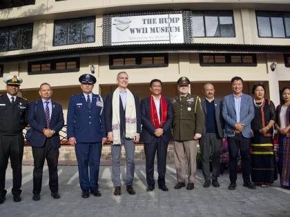 Arunachal CM, US Ambassador inaugurate ‘The Hump WW II Museum' in Pasighat | Arunachal CM, US Ambassador inaugurate ‘The Hump WW II Museum' in Pasighat Arunachal CM, US Ambassador inaugurate ‘The Hump WW II Museum' in Pasighat | Arunachal CM, US Ambassador inaugurate ‘The Hump WW II Museum' in Pasighat