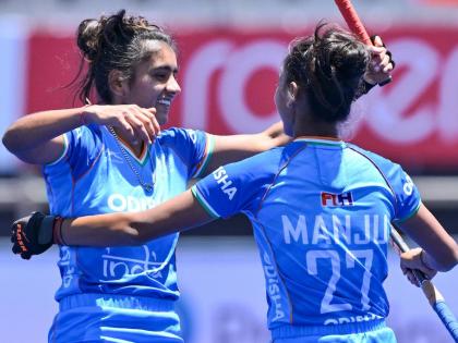 Indian junior women's hockey secures 12-0 win against Canada in their World Cup 2023 opener | Indian junior women's hockey secures 12-0 win against Canada in their World Cup 2023 opener Indian junior women's hockey secures 12-0 win against Canada in their World Cup 2023 opener | Indian junior women's hockey secures 12-0 win against Canada in their World Cup 2023 opener