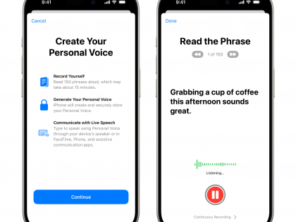 Apple unveils ‘Lost Voice’ film to showcase 2 new accessibility features | Apple unveils ‘Lost Voice’ film to showcase 2 new accessibility features Apple unveils ‘Lost Voice’ film to showcase 2 new accessibility features | Apple unveils ‘Lost Voice’ film to showcase 2 new accessibility features