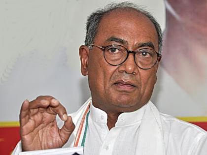 Congress yet to digest shocking defeat in MP, Digvijaya raises question on authenticity of EVMs | Congress yet to digest shocking defeat in MP, Digvijaya raises question on authenticity of EVMs