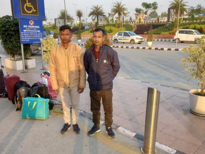 2 Assam workers rescued from U'Khand's Silkyara tunnel reach Guwahati | 2 Assam workers rescued from U'Khand's Silkyara tunnel reach Guwahati