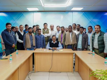 Delhi CM lauds DJB labourers for successful rescue in U'khand tunnel operation | Delhi CM lauds DJB labourers for successful rescue in U'khand tunnel operation Delhi CM lauds DJB labourers for successful rescue in U'khand tunnel operation | Delhi CM lauds DJB labourers for successful rescue in U'khand tunnel operation