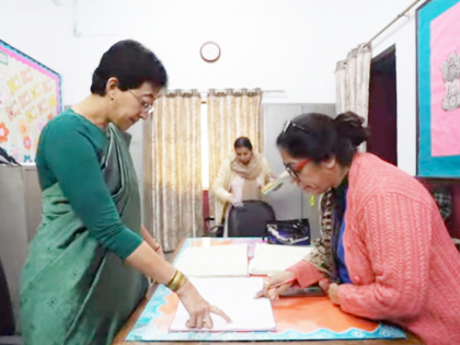 Atishi conducts surprise inspection at Delhi MCD school | Atishi conducts surprise inspection at Delhi MCD school Atishi conducts surprise inspection at Delhi MCD school | Atishi conducts surprise inspection at Delhi MCD school