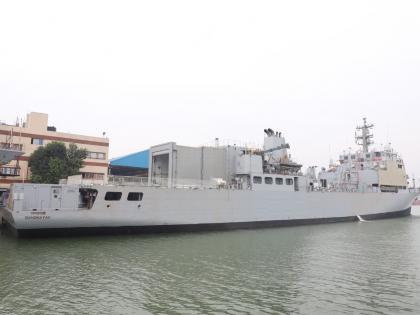 INS Sandhayak inducted into fleet on Navy Day | INS Sandhayak inducted into fleet on Navy Day INS Sandhayak inducted into fleet on Navy Day | INS Sandhayak inducted into fleet on Navy Day