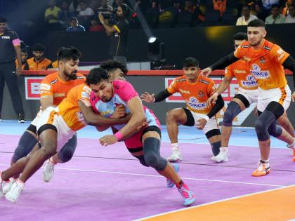 PKL 10: Deshwal, Inamdar star as Puneri Paltan stun Jaipur Pink Panthers | PKL 10: Deshwal, Inamdar star as Puneri Paltan stun Jaipur Pink Panthers PKL 10: Deshwal, Inamdar star as Puneri Paltan stun Jaipur Pink Panthers | PKL 10: Deshwal, Inamdar star as Puneri Paltan stun Jaipur Pink Panthers