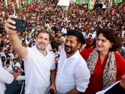 Revanth Reddy to take oath as T'gana CM on Dec 7 | Revanth Reddy to take oath as T'gana CM on Dec 7 Revanth Reddy to take oath as T'gana CM on Dec 7 | Revanth Reddy to take oath as T'gana CM on Dec 7