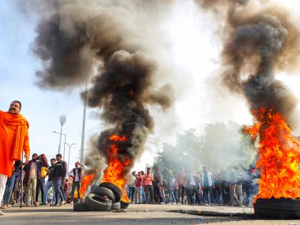 Rajasthan bandh against Karni Sena President's killing, wife says protest to continue | Rajasthan bandh against Karni Sena President's killing, wife says protest to continue Rajasthan bandh against Karni Sena President's killing, wife says protest to continue | Rajasthan bandh against Karni Sena President's killing, wife says protest to continue