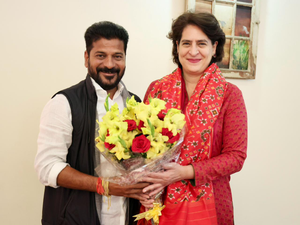 Priyanka Gandhi to launch two schemes of Telangana govt on Feb 27 | Priyanka Gandhi to launch two schemes of Telangana govt on Feb 27