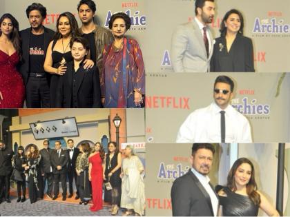 Bollywood royalty shine at star-studded premiere of 'The Archies' | Bollywood royalty shine at star-studded premiere of 'The Archies'