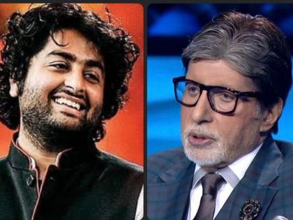 Amitabh Bachchan lauds Arijit Singh; calls his voice ‘mesmerising’ | Amitabh Bachchan lauds Arijit Singh; calls his voice ‘mesmerising’ Amitabh Bachchan lauds Arijit Singh; calls his voice ‘mesmerising’ | Amitabh Bachchan lauds Arijit Singh; calls his voice ‘mesmerising’