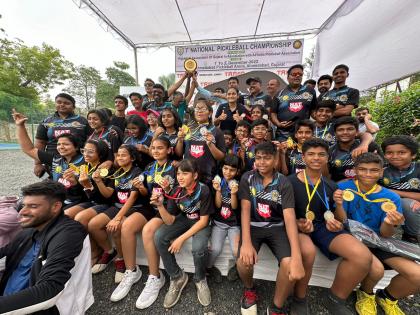 Maharashtra win in sub-junior, junior & senior category, Mumbai claims veteran National pickleball championship | Maharashtra win in sub-junior, junior & senior category, Mumbai claims veteran National pickleball championship Maharashtra win in sub-junior, junior & senior category, Mumbai claims veteran National pickleball championship | Maharashtra win in sub-junior, junior & senior category, Mumbai claims veteran National pickleball championship