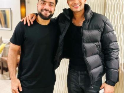 'Captain sahab' Shubman Gill pays visit to Rashid Khan, Gujarat Titans reacts | 'Captain sahab' Shubman Gill pays visit to Rashid Khan, Gujarat Titans reacts