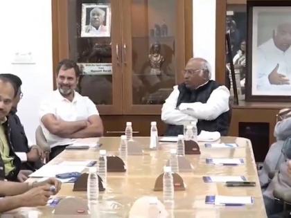 INDIA leaders meet at Kharge's residence, says next date of INDIA meeting to be announced soon | INDIA leaders meet at Kharge's residence, says next date of INDIA meeting to be announced soon INDIA leaders meet at Kharge's residence, says next date of INDIA meeting to be announced soon | INDIA leaders meet at Kharge's residence, says next date of INDIA meeting to be announced soon