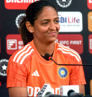 Score wasn't enough on the board but our bowlers did really well, says Harmanpreet Kaur | Score wasn't enough on the board but our bowlers did really well, says Harmanpreet Kaur