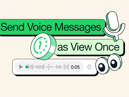 WhatsApp rolls out disappearing voice messages feature | WhatsApp rolls out disappearing voice messages feature WhatsApp rolls out disappearing voice messages feature | WhatsApp rolls out disappearing voice messages feature