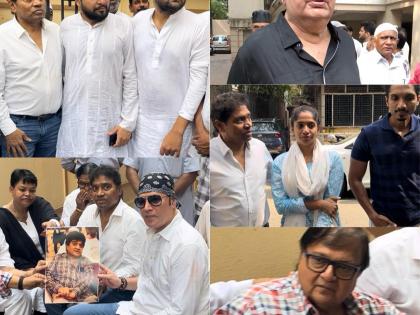 Johnny Lever, Aditya Pancholi, Raza Murad, others attend Jr Mehmood's funeral | Johnny Lever, Aditya Pancholi, Raza Murad, others attend Jr Mehmood's funeral