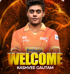 WPL 2024: In Kashvee Gautam, Gujarat Giants have pace bowler they were looking for, says Mukund | WPL 2024: In Kashvee Gautam, Gujarat Giants have pace bowler they were looking for, says Mukund WPL 2024: In Kashvee Gautam, Gujarat Giants have pace bowler they were looking for, says Mukund | WPL 2024: In Kashvee Gautam, Gujarat Giants have pace bowler they were looking for, says Mukund