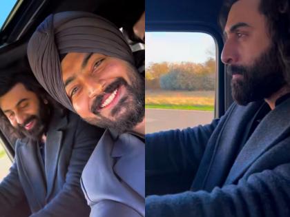 Ranbir Kapoor flashes his perfect smile in BTS clip with his 'Animal' squad | Ranbir Kapoor flashes his perfect smile in BTS clip with his 'Animal' squad