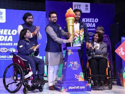 Sports Minister Anurag Thakur declares First-ever Khelo India Para Games 2023 open | Sports Minister Anurag Thakur declares First-ever Khelo India Para Games 2023 open Sports Minister Anurag Thakur declares First-ever Khelo India Para Games 2023 open | Sports Minister Anurag Thakur declares First-ever Khelo India Para Games 2023 open