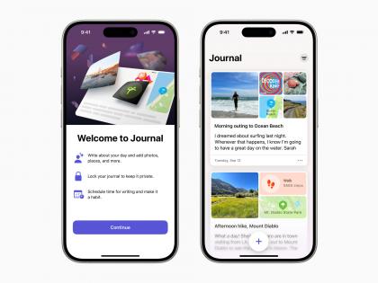 New Apple iPhone app Journal to help you reflect on everyday moments | New Apple iPhone app Journal to help you reflect on everyday moments New Apple iPhone app Journal to help you reflect on everyday moments | New Apple iPhone app Journal to help you reflect on everyday moments