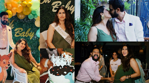 Vikrant Massey, Sheetal Thakur host a jungle-themed baby shower | Vikrant Massey, Sheetal Thakur host a jungle-themed baby shower Vikrant Massey, Sheetal Thakur host a jungle-themed baby shower | Vikrant Massey, Sheetal Thakur host a jungle-themed baby shower