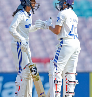 INDW v ENGW: Fifties by Shubha, Jemimah, Yastika and Deepti help India to 410/7 at stumps | INDW v ENGW: Fifties by Shubha, Jemimah, Yastika and Deepti help India to 410/7 at stumps