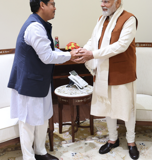 BJP to support NPP candidates in Meghalaya LS polls | BJP to support NPP candidates in Meghalaya LS polls BJP to support NPP candidates in Meghalaya LS polls | BJP to support NPP candidates in Meghalaya LS polls