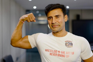 Sangram Singh eyes comeback to professional wrestling after six years | Sangram Singh eyes comeback to professional wrestling after six years