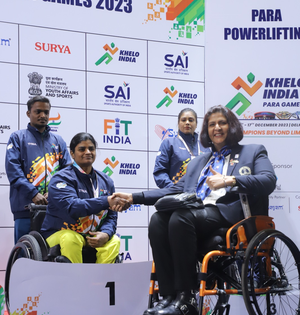Khelo India Para Games: TN’s Kasthuri bags powerlifting gold; Manish hits bulls eye in shooting | Khelo India Para Games: TN’s Kasthuri bags powerlifting gold; Manish hits bulls eye in shooting Khelo India Para Games: TN’s Kasthuri bags powerlifting gold; Manish hits bulls eye in shooting | Khelo India Para Games: TN’s Kasthuri bags powerlifting gold; Manish hits bulls eye in shooting