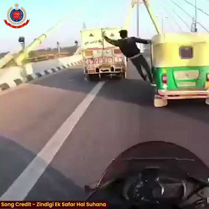 Auto-rickshaw stunt in Delhi leads to seizure of vehicle, legal action | Auto-rickshaw stunt in Delhi leads to seizure of vehicle, legal action Auto-rickshaw stunt in Delhi leads to seizure of vehicle, legal action | Auto-rickshaw stunt in Delhi leads to seizure of vehicle, legal action