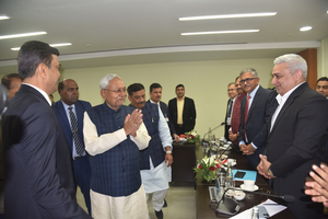 Over 300 MoUs for Rs 50,000 crore investment signed at Bihar business summit | Over 300 MoUs for Rs 50,000 crore investment signed at Bihar business summit Over 300 MoUs for Rs 50,000 crore investment signed at Bihar business summit | Over 300 MoUs for Rs 50,000 crore investment signed at Bihar business summit