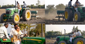 Relieved of CM's role, Shivraj has a 'field' day at his farm | Relieved of CM's role, Shivraj has a 'field' day at his farm Relieved of CM's role, Shivraj has a 'field' day at his farm | Relieved of CM's role, Shivraj has a 'field' day at his farm