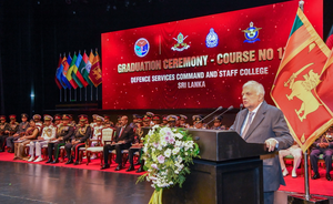 Sri Lanka's Prez underlines rise of Asian armed forces | Sri Lanka's Prez underlines rise of Asian armed forces