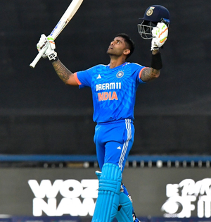 Suryakumar Yadav nominated for ICC Men's T20I Player of the Year award; Perry, Matthews amongst nominees in women’s category | Suryakumar Yadav nominated for ICC Men's T20I Player of the Year award; Perry, Matthews amongst nominees in women’s category