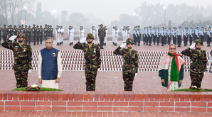 Bangladesh President, PM pay tribute to martyrs on ‘Victory Day’ | Bangladesh President, PM pay tribute to martyrs on ‘Victory Day’