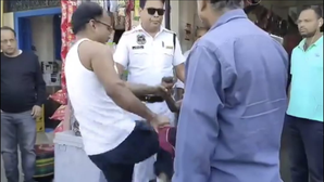 Assam bizman held for thrashing minor boy, video goes viral | Assam bizman held for thrashing minor boy, video goes viral