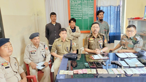 2 more hardcore NLFT militants held in Tripura; arms & currencies recovered | 2 more hardcore NLFT militants held in Tripura; arms & currencies recovered 2 more hardcore NLFT militants held in Tripura; arms & currencies recovered | 2 more hardcore NLFT militants held in Tripura; arms & currencies recovered