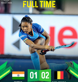 Indian women’s hockey team goes down 1-2 to Belgium in 5 Nations tournament | Indian women’s hockey team goes down 1-2 to Belgium in 5 Nations tournament Indian women’s hockey team goes down 1-2 to Belgium in 5 Nations tournament | Indian women’s hockey team goes down 1-2 to Belgium in 5 Nations tournament