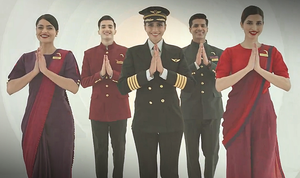 Air India Unveils Stylish New Uniforms Designed By Manish Malhotra 